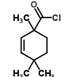 CAS#: 100131-18-8， 1,4,4-Trimethyl-2-Cyclohexene-1-Carbonyl Chloride