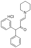 CAS 登录号：100482-64-2， 1,1-二苯基-4-哌啶-3-丁烯-2-酮盐酸盐