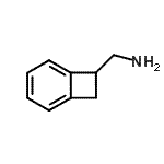 structure of CAS# 1005-19-2, 1-(Bicyclo[4.2.0]Octa-1,3,5-Trien-7-Yl)Methanamine;1,2-dihydrocyclobuta[1,2-a]benzenylmethylamine;1-Bicyclo[4.2.0]octa-1,3,5-trien-7-ylmethanamine;bicyclo[4.2.0]octa-1(6),2,4-trien-7-ylmethanamine