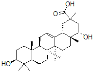 CAS#: 100897-87-8， 3,22-Dihydroxyolean-12-en-29-oic acid