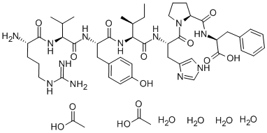 CAS#: 100900-06-9， Angiotensin III