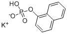structure of CAS# 100929-85-9, 1-Naphthalenol Dihydrogen Phosphate Monopotassium Salt;ALPHA-NAPHTHYL ACID PHOSPHATE MONOPOTASSIUM SALT;Α-Naphthyl Acid Phosphate Monopotassium Salt;A-Naphthyl Acid Phosphate Monopotassium