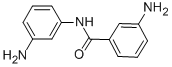 structure of CAS# 101-12-2, 3-Amino-N-(3-Aminophenyl)Benzamide;Benzanilide, 3,3'-Diamino- (8Ci);Nsc 13968