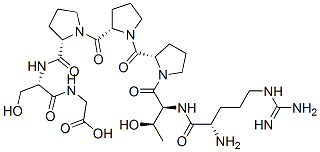 CAS#: 101020-48-8， Arginyl-Threonyl-Prolyl-Prolyl-Prolyl-Seryl-Glycine