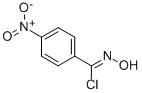structure of CAS# 1011-84-3, N-Hydroxy-4-Nitro-Benzenecarboximidoylchloride;ALPHA-CHLORO-4-NITROBENZALDOXIME;P-NITROBENZOHYDROXIMOYL CHLORIDE;A-Chloro-4-Nitrobenzaldoxime