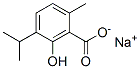 CAS#: 1012-86-8， Sodium 2-Hydroxy-6-Methyl-3-Propan-2-Ylbenzoate