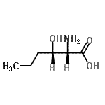 CAS 登录号：10148-68-2， (2S,3S)-2-氨基-3-羟基-己酸