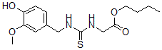 CAS#: 101516-99-8， 1-Carbobutylmethyl-3-Vanillyl-2-Thiourea