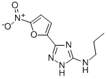 CAS#: 10187-90-3， 5-(5-Nitrofuran-2-Yl)-N-Propyl-1H-1,2,4-Triazol-3-Amine
