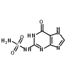 CAS#: 101910-09-2， N-(6-Oxo-6,7-Dihydro-1H-Purin-2-Yl)Sulfuric Diamide