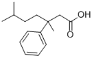 CAS#: 101913-71-7， 3,6-Dimethyl-3-Phenylheptanoic Acid