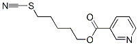 CAS#: 101952-79-8， 5-Thiocyanatopentyl Pyridine-3-Carboxylate