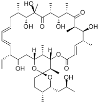 structure of CAS# 102042-09-1, 21-Hydroxyoligomycin A;(4E,5'S,6S,6'S,7R,8S,10R,11R,12S,14R,15S,16R,18E,20E,22S,28S)-22-Ethyl-7,11,14,15,23-Pentahydroxy-6'-[(2R)-2-Hydroxypropyl]-5',6,8,10,12,14,15,16,28-Nonamethyl-Spiro[2,26-Dioxabicyclo[23.3.1]Nonacosa-4,18,20-Triene-27,2'-Tetrahydropyran]-3,9,13-Trione;(4E,5'S,6S,6'S,7R,8S,10R,11R,12S,14R,15S,16R,18E,20E,22S,28S)-22-Ethyl-7,11,14,15,23-Pentahydroxy-6'-[(2R)-2-Hydroxypropyl]-5',6,8,10,12,14,15,16,28-Nonamethylspiro[2,26-Dioxabicyclo[23.3.1]Nonacosa-4,18,20-Triene-27,2'-Tetrahydropyran]-3,9,13-Trione;(4E,5'S,6S,6'S,7R,8S,10R,11R,12S,14R,15S,16R,18E,20E,22S,28S)-22-Ethyl-7,11,14,15,23-Pentahydroxy-6'-[(2R)-2-Hydroxypropyl]-5',6,8,10,12,14,15,16,28-Nonamethyl-Spiro[2,26-Dioxabicyclo[23.3.1]Nonacosa-4,18,20-Triene-27,2'-Oxane]-3,9,13-Trione