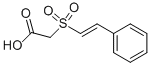 CAS#: 102154-41-6， 2-[(2-Phenylethenyl)Sulfonyl]-Acetic Acid