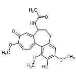 CAS#: 102491-80-5， N-(2-Hydroxy-1,3,10-Trimethoxy-9-Oxo-5,6,7,9-Tetrahydrobenzo[a]Heptalen-7-Yl)Acetamide