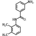 structure of CAS# 102630-86-4, 3-Amino-N-(2,3-Dimethylphenyl)Benzamide;(3-aminophenyl)-N-(2,3-dimethylphenyl)carboxamide;3-Amino-N-(2,3-dimethylphenyl)benzamide;3-Amino-N-(2,3-dimethyl-phenyl)-benzamide