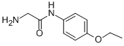 CAS 登录号：103-97-9， 2-氨基-N-(4-乙氧基苯基)乙酰胺