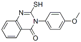 结构式 CAS# 1031-88-5, 3-(4-甲氧基苯基)-2-硫代-1H-喹唑啉-4-酮