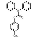 CAS#: 10369-97-8， 4-Methylphenyl Diphenylcarbamate
