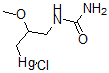 CAS#: 10375-56-1， [3-(Carbamoylamino)-2-Methoxypropyl]-Chloromercury