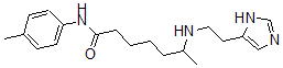 CAS#: 103827-15-2， 6-((2-(4-Imidazolyl)Ethyl)Amino)Heptanoic Acid 4-Toluidide