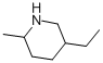 structure of CAS# 104-89-2, 5-Ethyl-2-Methyl-Piperidine;5-Ethyl-2-Methyl-Piperidine;Nsc 6119