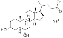 structure of CAS# 10421-49-5, Sodium hyodesoxycholate;Sodium (4R)-4-[(3R,5R,6S,10R,13R,17R)-3,6-Dihydroxy-10,13-Dimethyl-2,3,4,5,6,7,8,9,11,12,14,15,16,17-Tetradecahydro-1H-Cyclopenta[A]Phenanthren-17-Yl]Valerate;5Beta-Cholan-24-Oic Acid, 3Alpha,6Alpha-Dihydroxy-, Monosodium Salt;Cholan-24-Oic Acid, 3,6-Dihydroxy-, Monosodium Salt, (3Alpha,5Beta,6Alpha)-