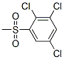 CAS#: 104380-10-1， 1,2,5-Trichloro-3-Methylsulfonylbenzene
