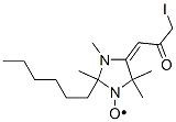 CAS#: 104652-80-4， 2-Hexyl-2,3,5,5-Tetramethyl-4-(3-Iodo-2-Oxopropylidene)Imidazolidine-1-Oxyl