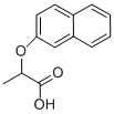 structure of CAS# 10470-82-3, 2-(2-Naphthyloxy)Propanoic Acid;2-(2-Naphthyloxy)Propanoic Acid;2-(2-Naphthyloxy)Propionic Acid;Aids-017846