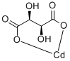 CAS 登录号：10471-46-2， (2R,3R)-2,3-二羟基-丁二酸镉盐(1:1)