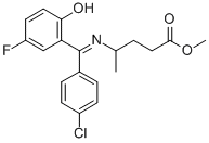CAS#: 104775-07-7， Methyl 4-[[(E)-(4-Chlorophenyl)-(3-Fluoro-6-Oxo-1-Cyclohexa-2,4-Dienylidene)Methyl]Amino]Pentanoate