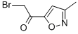 structure of CAS# 104777-32-4, 2-Bromo-1-(3-Methyl-5-Isoxazolyl)-Ethanone;Ethanone, 2-Bromo-1-(3-Methyl-5-Isoxazolyl)- (9CI);2-Bromo-1-(3-Methyl-1,2-Oxazol-5-Yl)Ethan-1-One;Ethanone, 2-Bromo-1-(3-Methyl-5-Isoxazolyl)