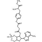 CAS#: 104809-08-7， 4-(2-Amino-3-Methoxy-3-Oxopropyl)Phenyl 6-(6-Amino-9H-Purin-9-Yl)-2-Hydroxy-2-Oxidotetrahydro-4H-Furo[3,2-d][1,3,2]Dioxaphosphinin-7-Yl Succinate