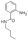 结构式 CAS# 10494-82-3, 2-氨基-N-丁基-苯甲酰胺