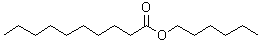 结构式 CAS# 10500-11-5, 癸酸己酯