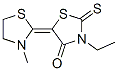 CAS#: 10505-45-0， 3-Ethyl-5-(3-Methylthiazolidin-2-Ylidene)Rhodanine