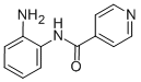 structure of CAS# 105101-25-5, N-(2-Aminophenyl)-4-Pyridinecarboxamide;N-(2-Aminophenyl)-4-Pyridinecarboxamide;N-(2-Aminophenyl)Isonicotinamide;Zinc00873965