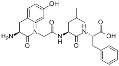 CAS#: 105129-00-8， (2S)-2-[[2-[[(2S)-2-Amino-3-(4-Hydroxyphenyl)Propanoyl]Amino]Acetyl]Amino]-N-[(2S)-1-Amino-1-Oxo-3-Phenylpropan-2-Yl]-3-Methylpentanamide