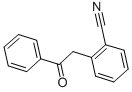 structure of CAS# 10517-64-3, 2-(2-Cyanophenyl)Acetophenone;2-(2-Oxo-2-Phenyl-Ethyl)Benzonitrile;2-(2-Keto-2-Phenyl-Ethyl)Benzonitrile;Nsc100685