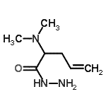 CAS#: 105250-76-8， 2-(Dimethylamino)-4-Pentenehydrazide