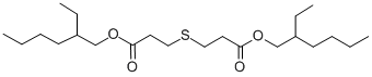 structure of CAS# 10526-15-5, Di-2-Ethylhexyl 3,3'-Thiodipropionate;2-Ethylhexyl 3-[3-(2-Ethylhexoxy)-3-Oxo-Propyl]Sulfanylpropanoate;3-[[3-(2-Ethylhexoxy)-3-Oxopropyl]Thio]Propanoic Acid 2-Ethylhexyl Ester;3-[[3-(2-Ethylhexoxy)-3-Keto-Propyl]Thio]Propionic Acid 2-Ethylhexyl Ester