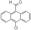 结构式 CAS# 10527-16-9, 10-氯-9-蒽甲醛