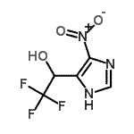 CAS#: 105480-32-8， 2,2,2-Trifluoro-1-(4-Nitro-1H-Imidazol-5-Yl)Ethanol