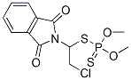 CAS 登录号：10577-14-7， 2-[2-氯-1-[(二甲氧基硫代膦酰)硫代]乙基]-2H-异吲哚-1,3-二酮