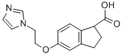 CAS#: 105920-77-2， 5-(2-Imidazol-1-Ylethoxy)-2,3-Dihydro-1H-Indene-1-Carboxylic Acid