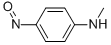 structure of CAS# 10595-51-4, N-Methyl-4-Nitrosoaniline;N-Methyl-4-Nitroso-Aniline;Methyl-(4-Nitrosophenyl)Amine;Benzenamine, N-Methyl-4-Nitroso-