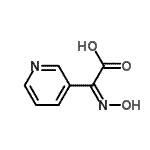 CAS#: 105997-36-2， (2Z)-(Hydroxyimino)(3-Pyridinyl)Acetic Acid