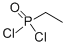 structure of CAS# 1066-50-8, P-Ethyl-Phosphonic Dichloride;275964_Aldrich;Ethylphosphonyl Dichloride;4-04-00-03529 (Beilstein Handbook Reference)