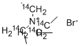 CAS#: 106872-81-5， N,N,N-Tri(Ethyl-1-14C)-Ethanaminium-1-14C Bromide